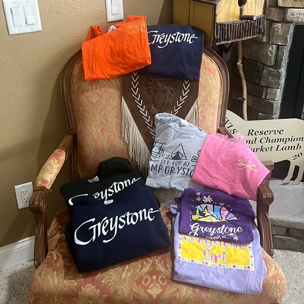 Camp Greystone Shirt and Sweatshirt Lot